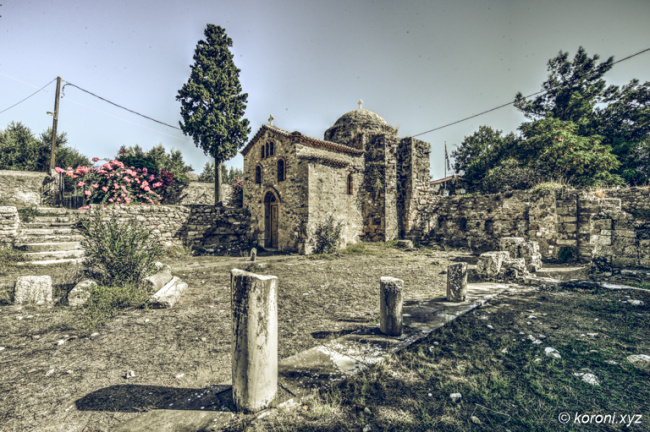 Apollo Temple and Byzanthine Agia Sophia